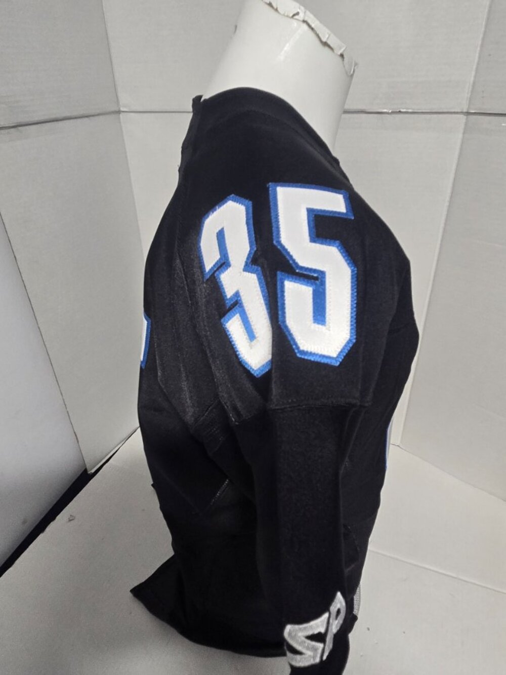 SSP Pro 52 Football Practice Jersey #35 Black Adult Made in Canada | Size Pro 52 - Picture 4 of 15